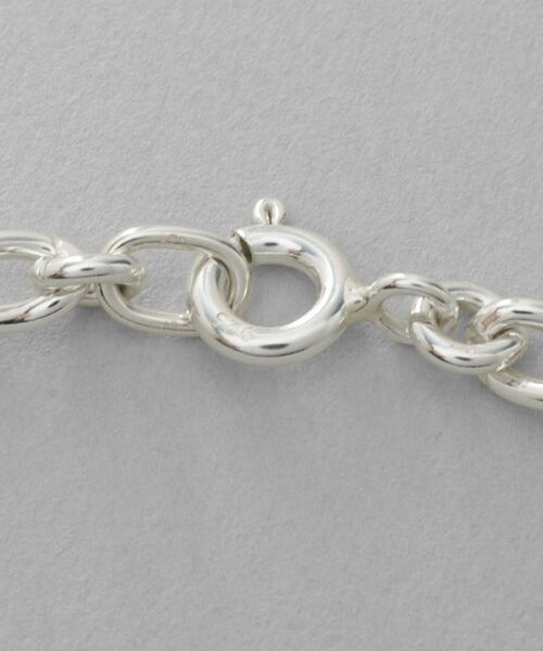 COCOSHNIK ONKITSCH / ココシュニックオンキッチュ ブレスレット・バングル | シルバー ハンギングロングカーブチェーン ブレスレット | 詳細4