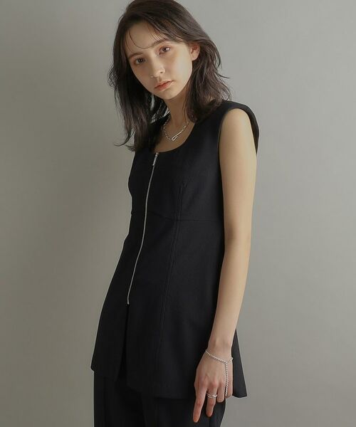 COCOSHNIK ONKITSCH / ココシュニックオンキッチュ ブレスレット・バングル | シルバー ハンギングロングカーブチェーン ブレスレット | 詳細8