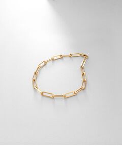 COCOSHNIK ONKITSCH / ココシュニックオンキッチュ ブレスレット・バングル | シルバー デザインチェーン フラットケーブルブレスレット（21cm） GP