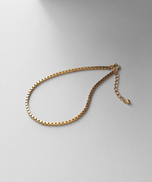 COCOSHNIK ONKITSCH / ココシュニックオンキッチュ ブレスレット・バングル | シルバー デザインチェーン ベネチアンブレスレットM GP | 詳細1