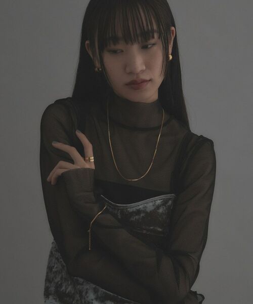 COCOSHNIK ONKITSCH / ココシュニックオンキッチュ ブレスレット・バングル | シルバー デザインチェーン ベネチアンブレスレットM GP | 詳細7