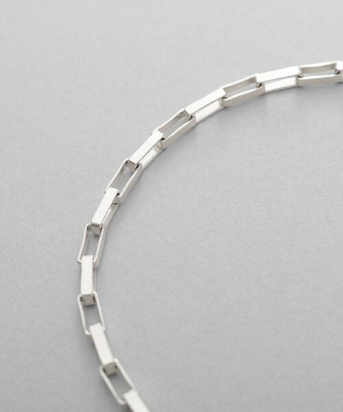 COCOSHNIK ONKITSCH / ココシュニックオンキッチュ ブレスレット・バングル | シルバー デザインチェーン ボックスブレスレットM | 詳細2