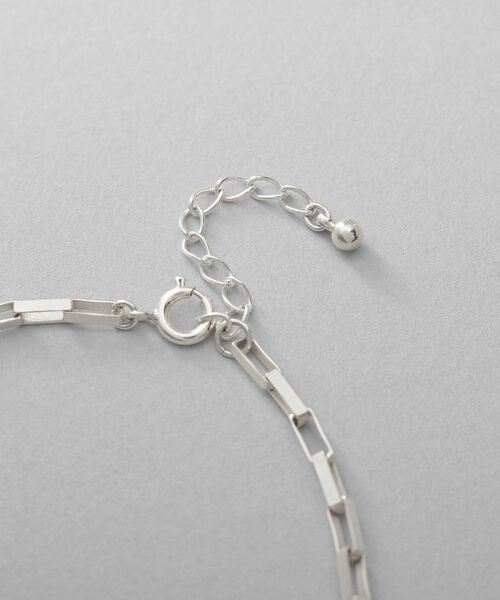 COCOSHNIK ONKITSCH / ココシュニックオンキッチュ ブレスレット・バングル | シルバー デザインチェーン ボックスブレスレットM | 詳細4