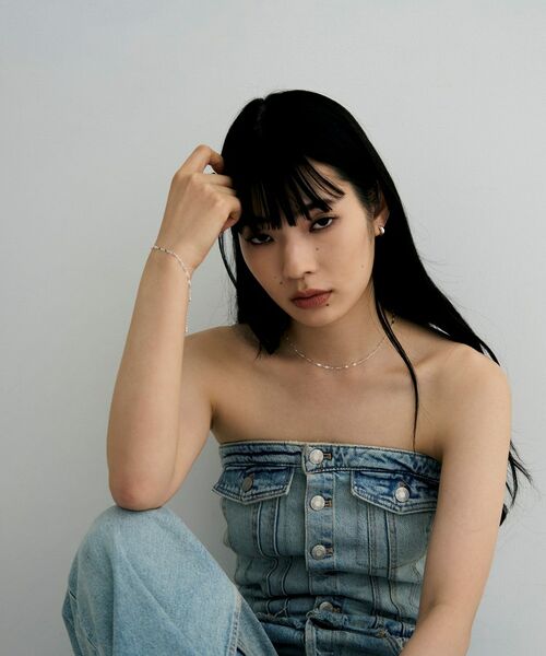 COCOSHNIK ONKITSCH / ココシュニックオンキッチュ ブレスレット・バングル | シルバー デザインチェーン デュアルペタルブレスレット | 詳細6