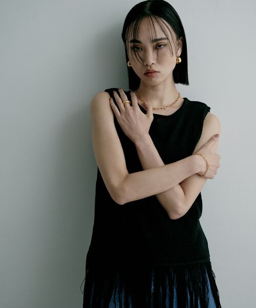 COCOSHNIK ONKITSCH / ココシュニックオンキッチュ ブレスレット・バングル | シルバー デザインチェーン ケーブルタングルブレスレットGP | 詳細6