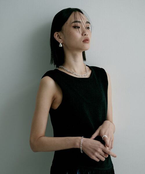 COCOSHNIK ONKITSCH / ココシュニックオンキッチュ ブレスレット・バングル | シルバー デザインチェーン ケーブルグラデーションブレスレット | 詳細6