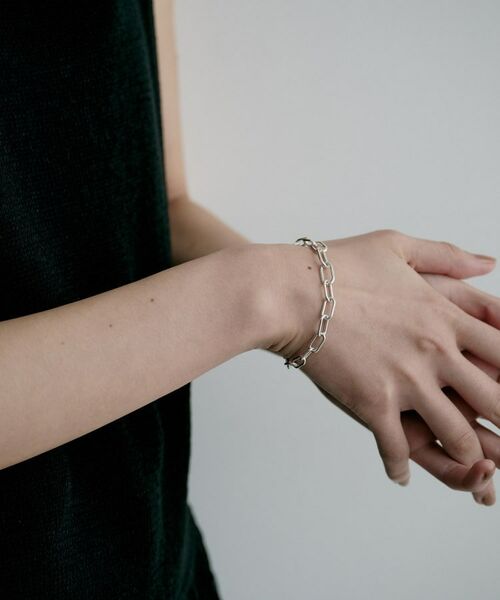 COCOSHNIK ONKITSCH / ココシュニックオンキッチュ ブレスレット・バングル | シルバー デザインチェーン ケーブルグラデーションブレスレット | 詳細7