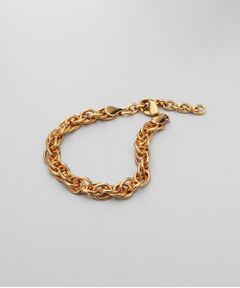 COCOSHNIK ONKITSCH / ココシュニックオンキッチュ ブレスレット・バングル | シルバー デザインチェーン ダブルケーブルブレスレット GP