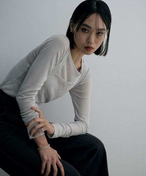 COCOSHNIK ONKITSCH / ココシュニックオンキッチュ ブレスレット・バングル | シルバー デザインチェーン ダブルケーブルブレスレット | 詳細6