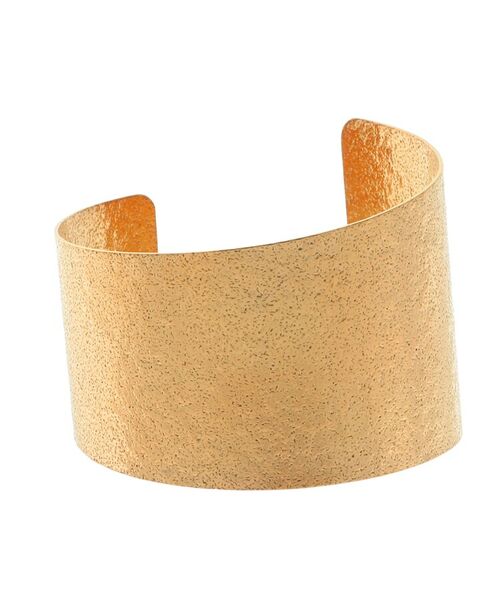 COCOSHNIK ONKITSCH / ココシュニックオンキッチュ ブレスレット・バングル | テクスチャープレート アシンメトリーバングル | 詳細2