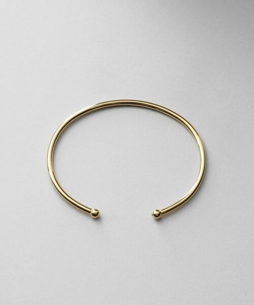 COCOSHNIK ONKITSCH / ココシュニックオンキッチュ ブレスレット・バングル | シルバー ホロウフレキシブル バングル GP | 詳細3