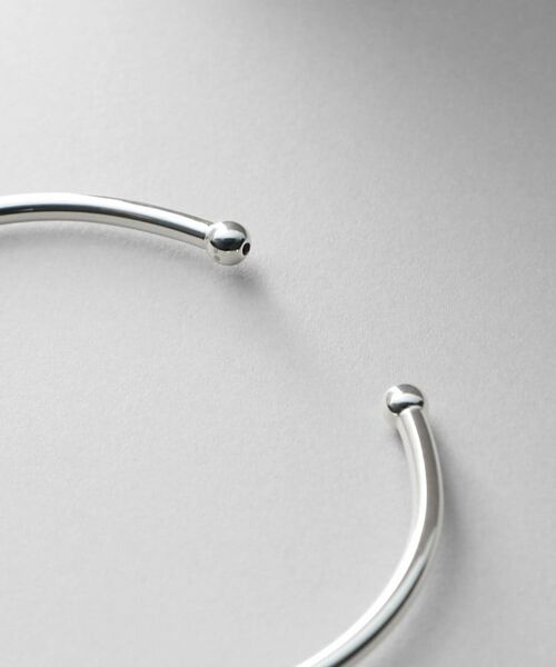 COCOSHNIK ONKITSCH / ココシュニックオンキッチュ ブレスレット・バングル | シルバー ホロウフレキシブル バングル | 詳細2