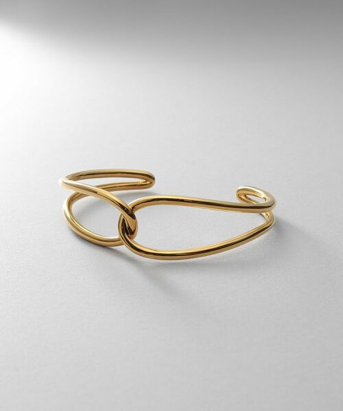 COCOSHNIK ONKITSCH / ココシュニックオンキッチュ ブレスレット・バングル | シルバー ワンストロークノットバングル GP | 詳細1