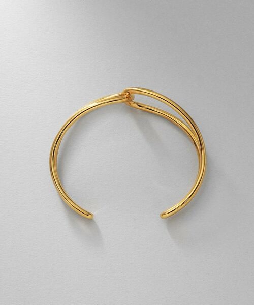 COCOSHNIK ONKITSCH / ココシュニックオンキッチュ ブレスレット・バングル | シルバー ワンストロークノットバングル GP | 詳細3