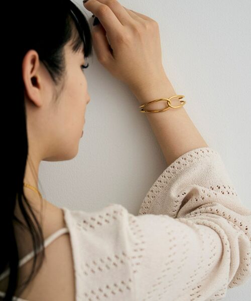 COCOSHNIK ONKITSCH / ココシュニックオンキッチュ ブレスレット・バングル | シルバー ワンストロークノットバングル GP | 詳細8