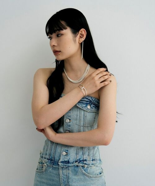 COCOSHNIK ONKITSCH / ココシュニックオンキッチュ ブレスレット・バングル | シルバー ワンストロークノットバングル | 詳細7