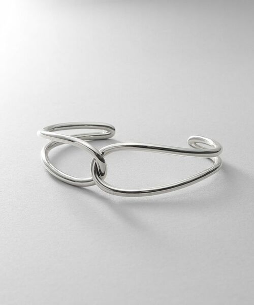 COCOSHNIK ONKITSCH / ココシュニックオンキッチュ ブレスレット・バングル | シルバー ワンストロークノットバングル（シルバー(600)）