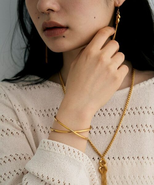 COCOSHNIK ONKITSCH / ココシュニックオンキッチュ ブレスレット・バングル | シルバー ワンストロークXバングル GP | 詳細8