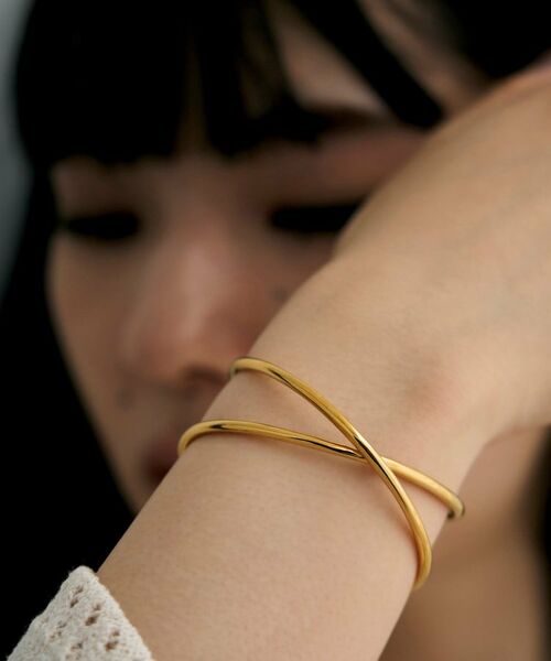 COCOSHNIK ONKITSCH / ココシュニックオンキッチュ ブレスレット・バングル | シルバー ワンストロークXバングル GP | 詳細9