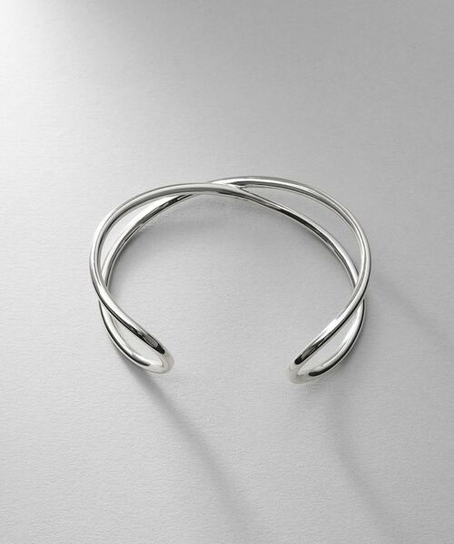 COCOSHNIK ONKITSCH / ココシュニックオンキッチュ ブレスレット・バングル | シルバー ワンストロークXバングル | 詳細3