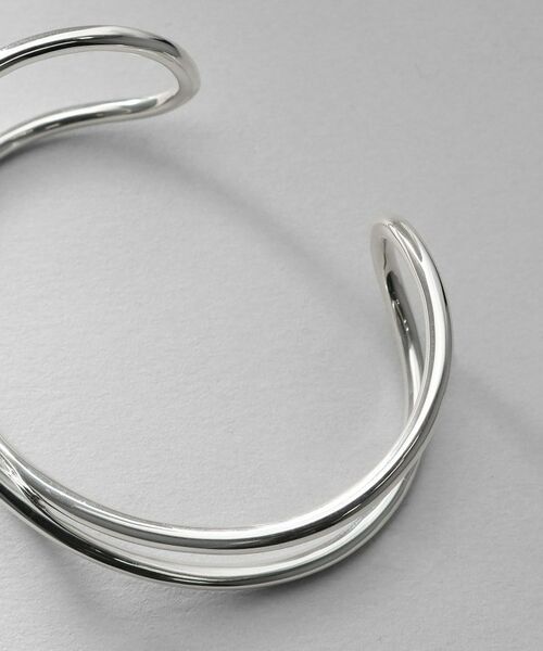 COCOSHNIK ONKITSCH / ココシュニックオンキッチュ ブレスレット・バングル | シルバー ワンストロークXバングル | 詳細5