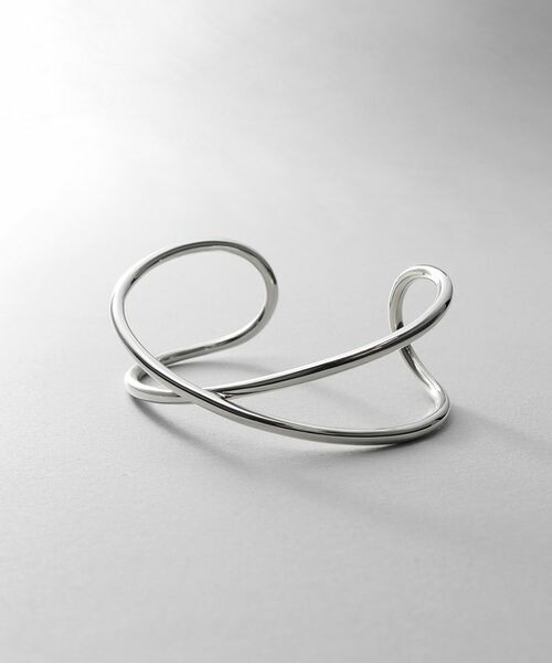 COCOSHNIK ONKITSCH / ココシュニックオンキッチュ ブレスレット・バングル | シルバー ワンストロークXバングル（シルバー(600)）