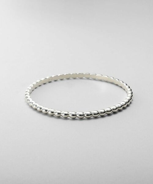 COCOSHNIK ONKITSCH / ココシュニックオンキッチュ ブレスレット・バングル | シルバー オーバルボールバングル | 詳細1