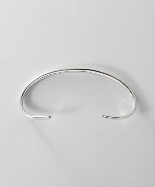 COCOSHNIK ONKITSCH / ココシュニックオンキッチュ ブレスレット・バングル | シルバー 【サステナブル】ニュアンスラインパームカフ | 詳細3