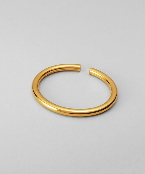 COCOSHNIK ONKITSCH / ココシュニックオンキッチュ ブレスレット・バングル | シルバー ホロウフレキシブルバングルL GP | 詳細1