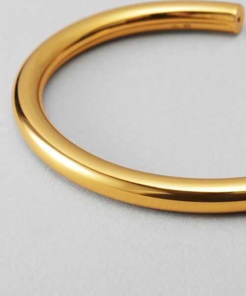 COCOSHNIK ONKITSCH / ココシュニックオンキッチュ ブレスレット・バングル | シルバー ホロウフレキシブルバングルL GP | 詳細2