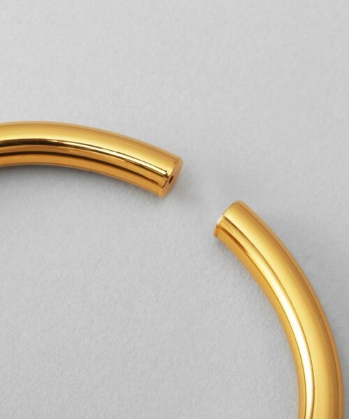 COCOSHNIK ONKITSCH / ココシュニックオンキッチュ ブレスレット・バングル | シルバー ホロウフレキシブルバングルL GP | 詳細3