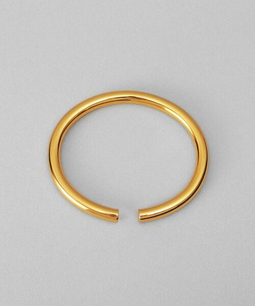 COCOSHNIK ONKITSCH / ココシュニックオンキッチュ ブレスレット・バングル | シルバー ホロウフレキシブルバングルL GP | 詳細4