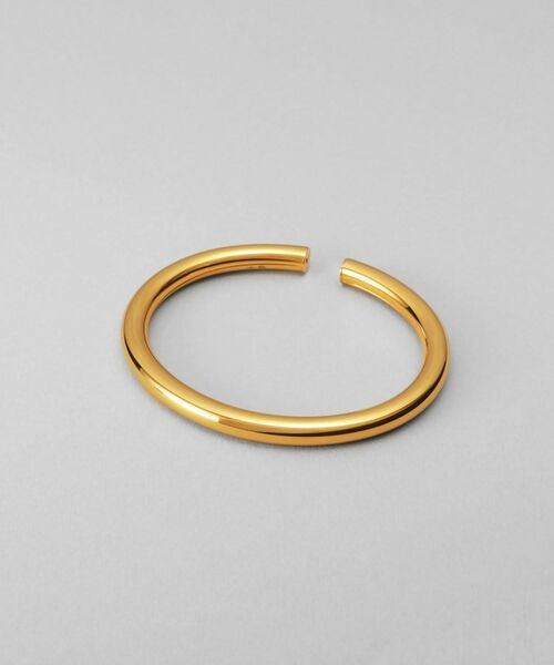 COCOSHNIK ONKITSCH / ココシュニックオンキッチュ ブレスレット・バングル | シルバー ホロウフレキシブルバングルL GP（ゴールド(600)）