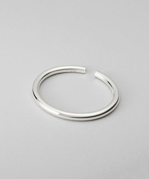 COCOSHNIK ONKITSCH / ココシュニックオンキッチュ ブレスレット・バングル | シルバー ホロウフレキシブルバングルL | 詳細1