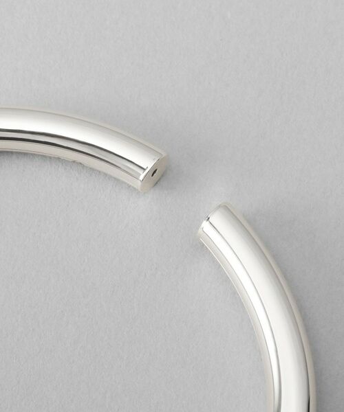 COCOSHNIK ONKITSCH / ココシュニックオンキッチュ ブレスレット・バングル | シルバー ホロウフレキシブルバングルL | 詳細3