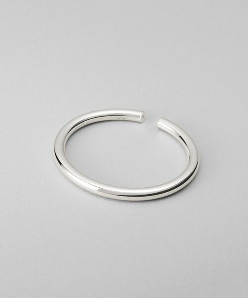 COCOSHNIK ONKITSCH / ココシュニックオンキッチュ ブレスレット・バングル | シルバー ホロウフレキシブルバングルL（シルバー(600)）