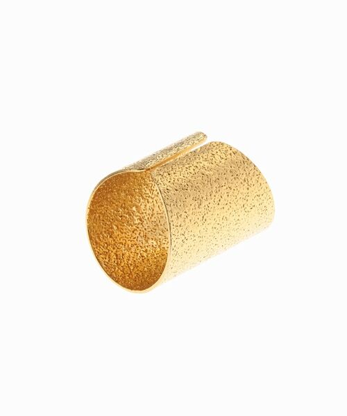 COCOSHNIK ONKITSCH / ココシュニックオンキッチュ リング | テクスチャープレート カフリング | 詳細2