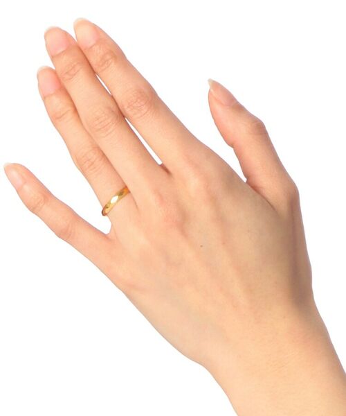 COCOSHNIK ONKITSCH / ココシュニックオンキッチュ リング | ランダムカット リング | 詳細4