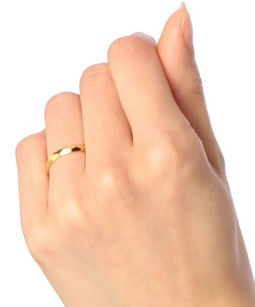 COCOSHNIK ONKITSCH / ココシュニックオンキッチュ リング | ランダムカット リング | 詳細5