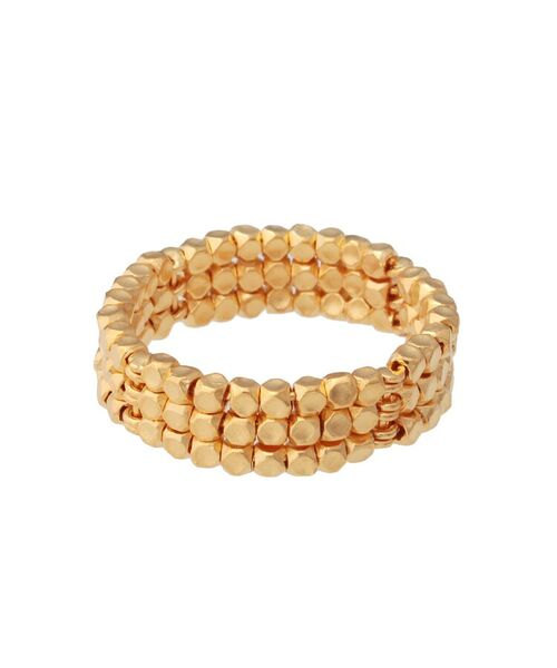 COCOSHNIK ONKITSCH / ココシュニックオンキッチュ リング | カットビーズ 3段リング | 詳細2