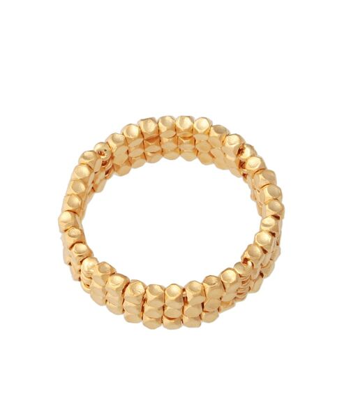 COCOSHNIK ONKITSCH / ココシュニックオンキッチュ リング | カットビーズ 3段リング | 詳細3