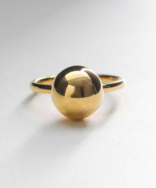 COCOSHNIK ONKITSCH / ココシュニックオンキッチュ リング | シルバー ボール リング GP | 詳細2
