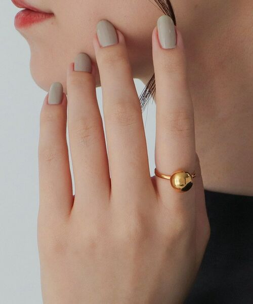 COCOSHNIK ONKITSCH / ココシュニックオンキッチュ リング | シルバー ボール リング GP | 詳細5