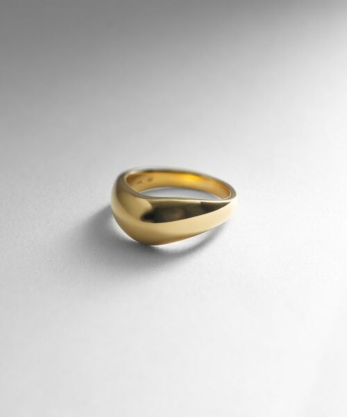 COCOSHNIK ONKITSCH / ココシュニックオンキッチュ リング | シルバー ニュアンスリングL GP | 詳細1