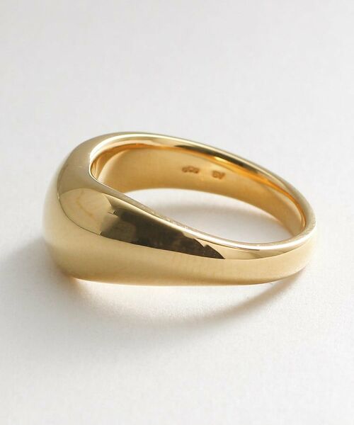 COCOSHNIK ONKITSCH / ココシュニックオンキッチュ リング | シルバー ニュアンスリングL GP | 詳細2