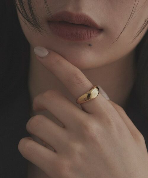 COCOSHNIK ONKITSCH / ココシュニックオンキッチュ リング | シルバー ニュアンスリングL GP | 詳細7