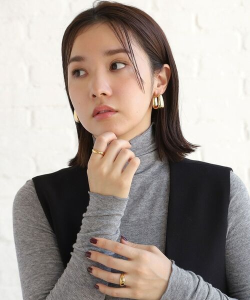 COCOSHNIK ONKITSCH / ココシュニックオンキッチュ リング | シルバー ニュアンスリングM GP | 詳細6