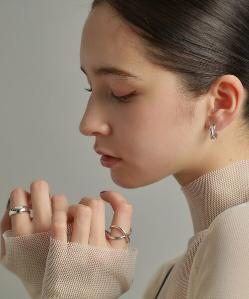 COCOSHNIK ONKITSCH / ココシュニックオンキッチュ リング | シルバー ニュアンスリングL | 詳細6