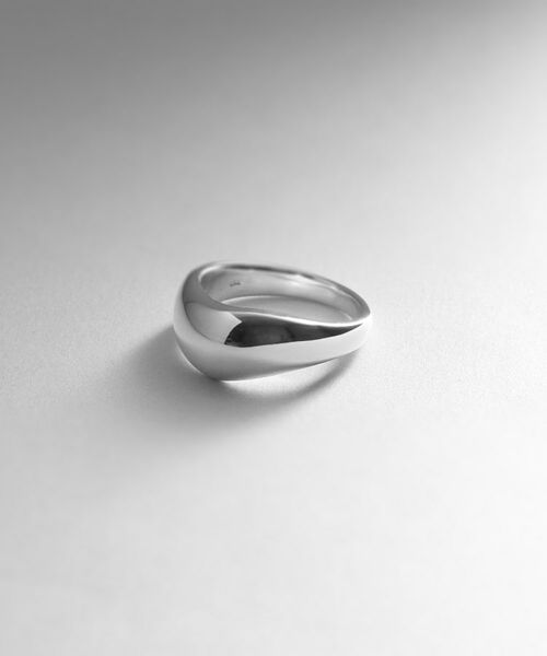 COCOSHNIK ONKITSCH / ココシュニックオンキッチュ リング | シルバー ニュアンスリングL（シルバー(600)）