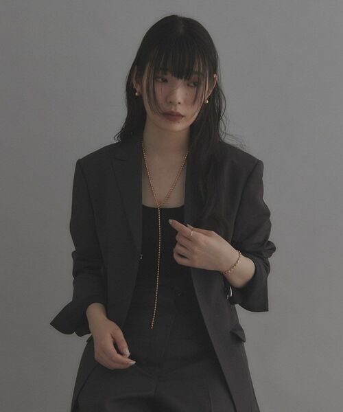 COCOSHNIK ONKITSCH / ココシュニックオンキッチュ リング | シルバー ラインリング カーブ GP | 詳細5